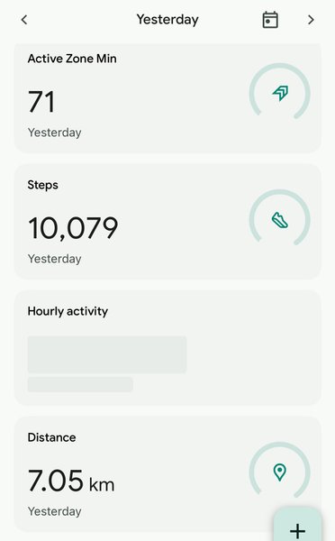 My Actifit Report Card: May 31 2025