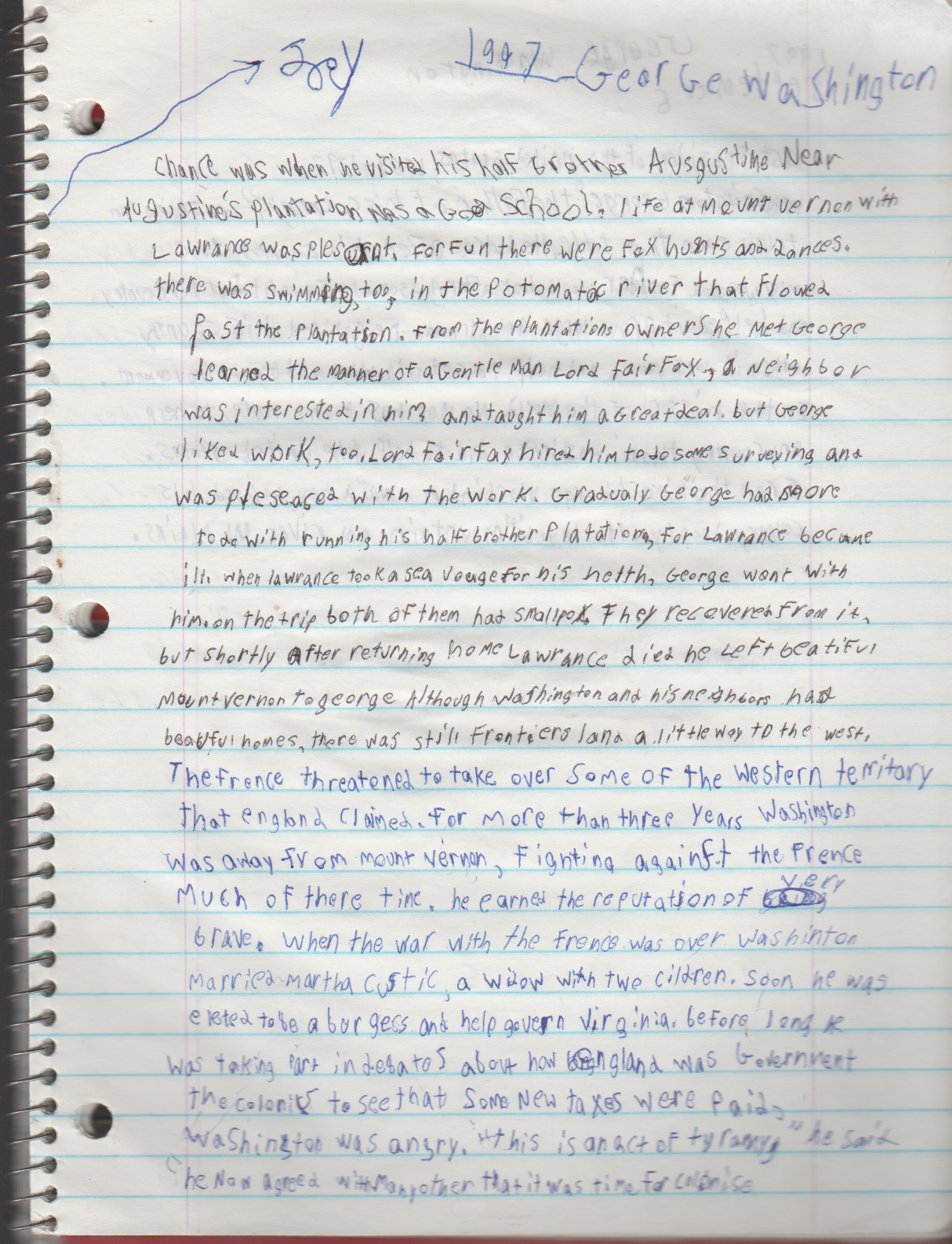 1996-08-18 - Saturday - 11 yr old Joey Arnold's School Book, dates through to 1998 apx, mostly 96, Writings, Drawings, Etc-020 ok.png