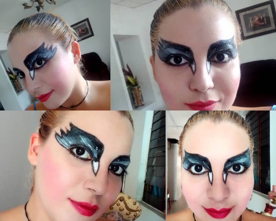 aventuras Paradoja Supervisar ESP/ENG]🦆👀Maquillaje del Cisne Negro //🦆👀Black swan makeup — Hive