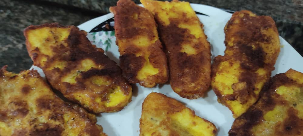 Delicia de plátanos empanizados [Receta] — Hive