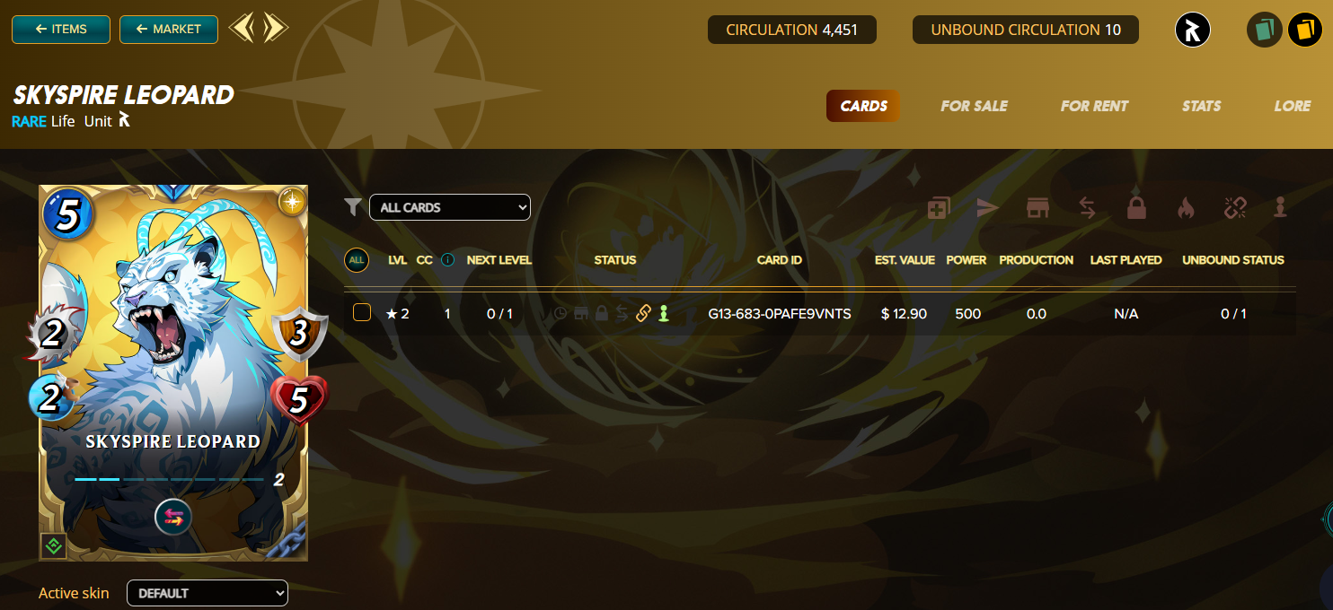 GOT RARE GOLD FOILED CARD SKYSPIRE LEOPARD | PURCHASED AND OPENED 8X RARE DRAWS FROM GWEN'S REWARD SHOP | MY SPLINTERLANDS DAILY REPORT | 05/08/2025