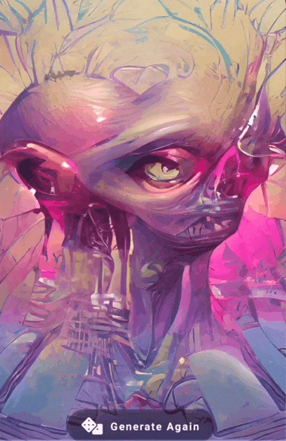 TrinityArt Alien AI Generative Art - Mini Me Alien Armee 22.gif