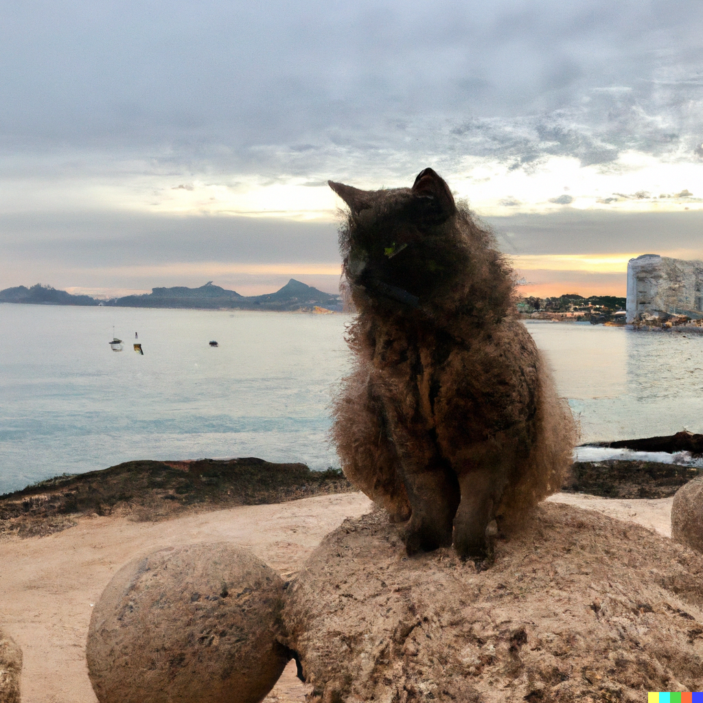 DALL·E 2023-02-21 04.54.36 - gato en  playa de palma de mallorca como si fuera Velazquez.png