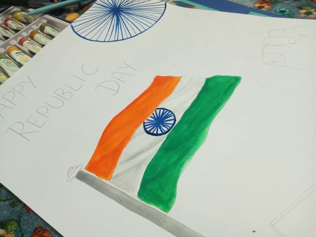 Happy Independence Day 🇮🇳 Made By Sister😍🍫 #15thAug #Sketching #artwork  #independencedayArt #freedom #Indianflag #Redfort #pen_pencil_art  #Sistasquad #NationaDay #nojoto #nojotoart #nojotowriter Satyaprem  Anam__Shaikh kjl shukla(angel) Taruna Deora ...