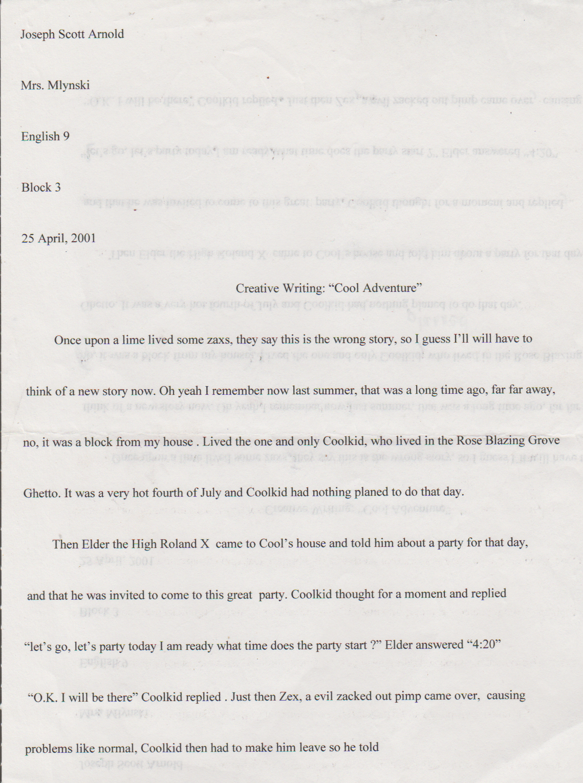 https://images.hive.blog/DQmP5HqTx8TPNfZ7pV33hzEy8csu5SxcDDGz6BWVvho5DdH/2001-04-25%20-%20English9%20-%20Creative%20Writing:%20Cool%20Adventure%20starring%20Cool%20Kid,%20Elder,%20Tiffany,%20Tom%20Adam,%20etc-B%20-%20Blooper%20Intro%20page.png