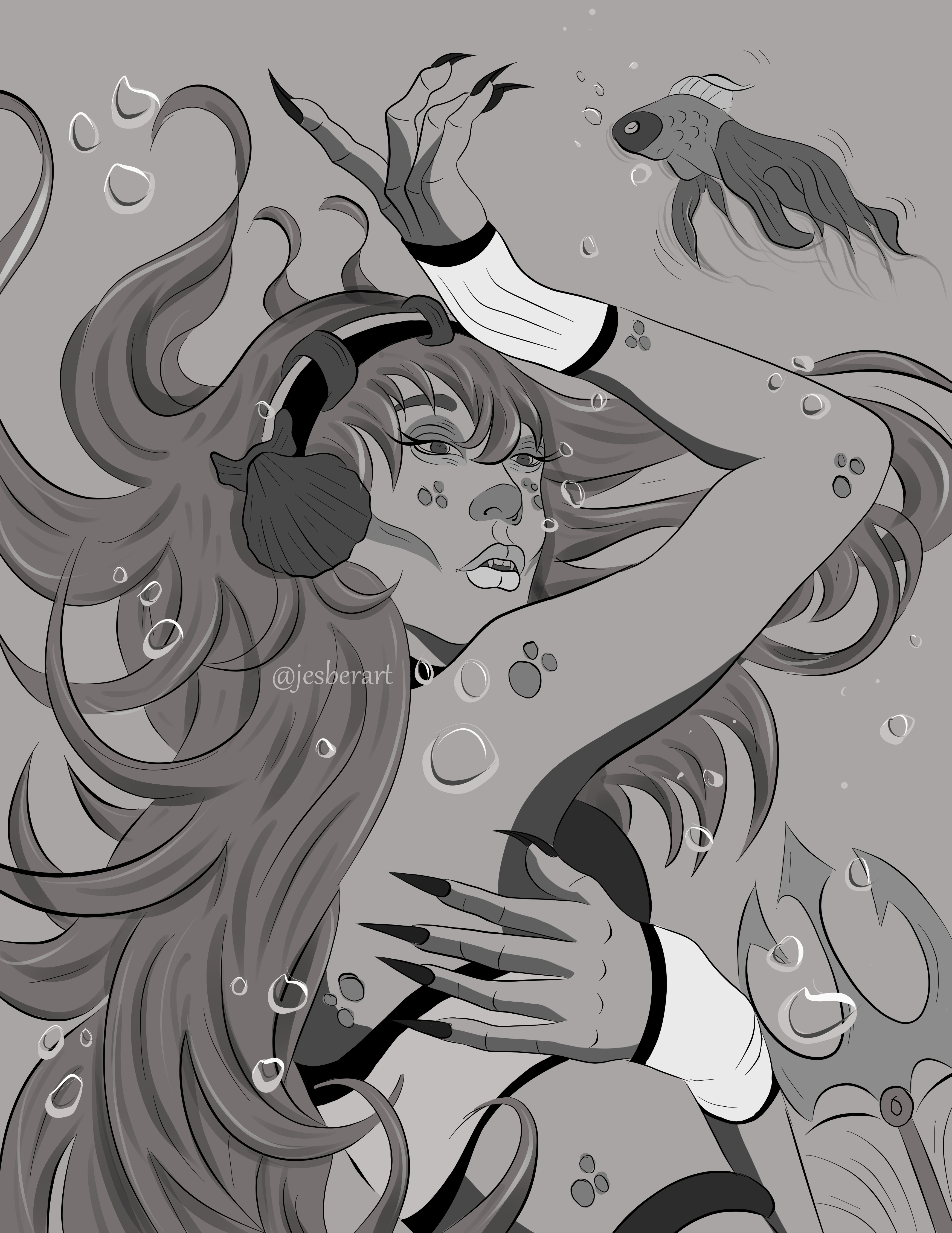 mischievous mermaid boceto final.jpg