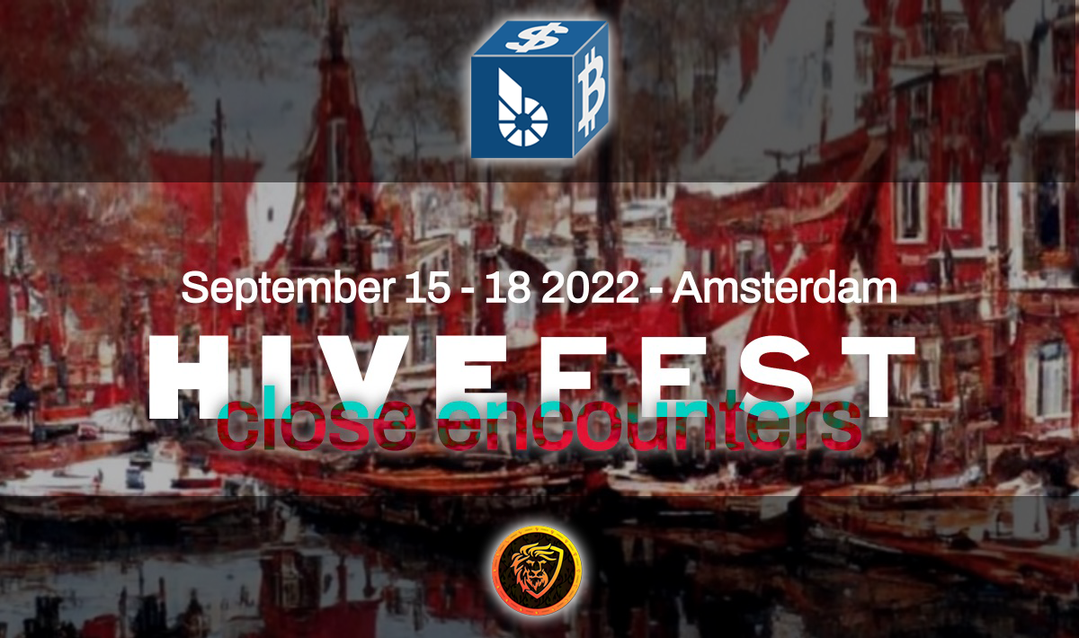 HiveFest banner with Blocktrades and LeoFinance logo