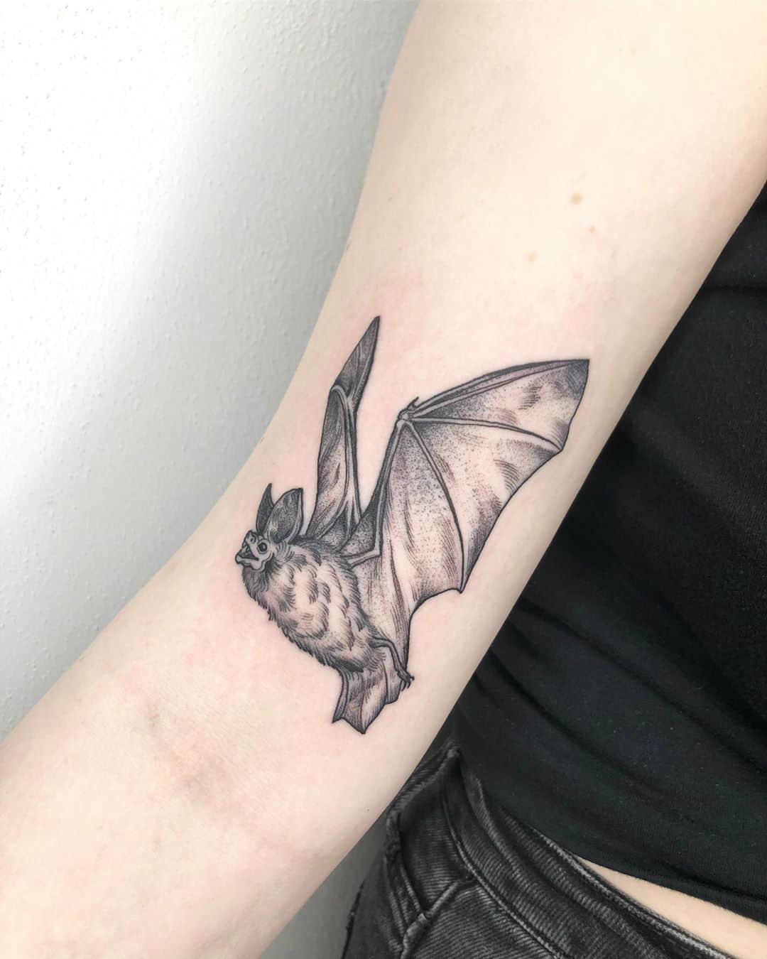 47 Bat Tattoo Ideas Full of Meaning and Mystery - TattooGlee | Bat tattoo, Bats  tattoo design, Tiny tattoos