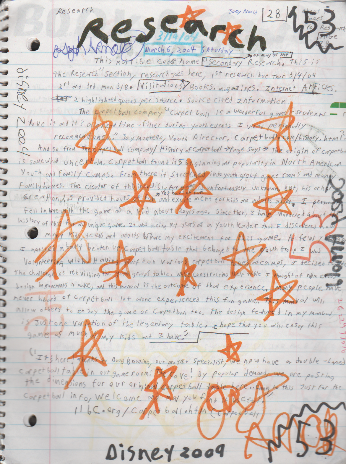 2004-01-29 - Thursday - Carpetball FGHS Senior Project Journal, Joey Arnold, Part 02, 96pages numbered, Notebook-51.png