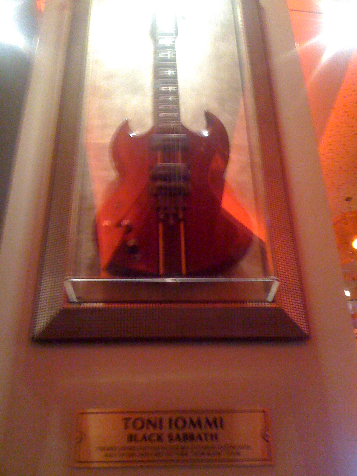 Tony Iommi's Guitar.JPG