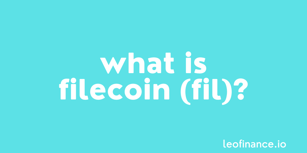 What is Filecoin crypto (FIL)? - Filecoin Guide.