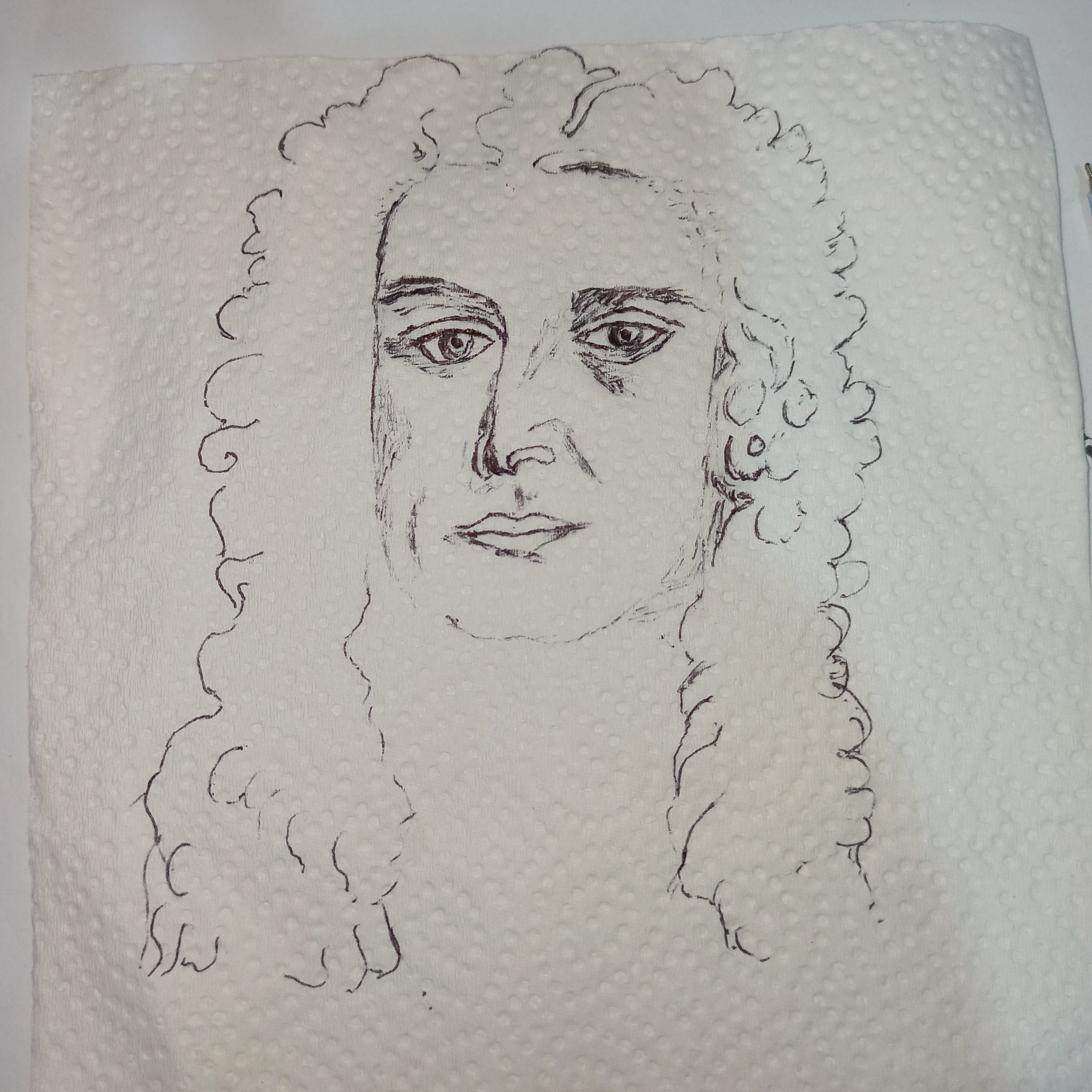 Portrait Of Isaac Newton English Mathematician Physicist Astronomer And  Theologian Stock Illustration - Download Image Now - iStock