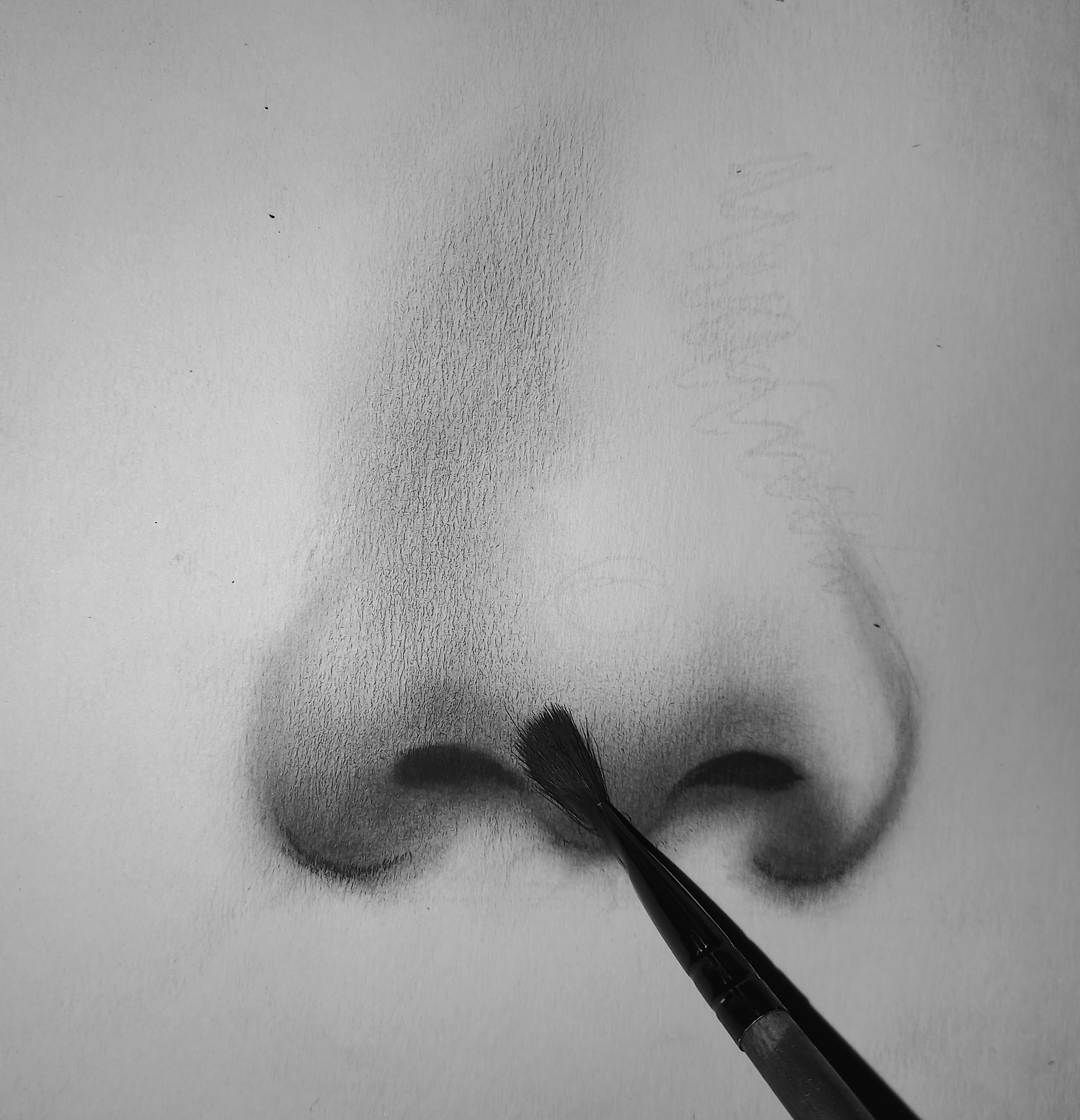 Drawing and Shading a Realistic Nose in 3/4 View in Pencil or Graphite Easy  Step by Step Tutorial | How to Draw Step by Step Drawing Tutorials