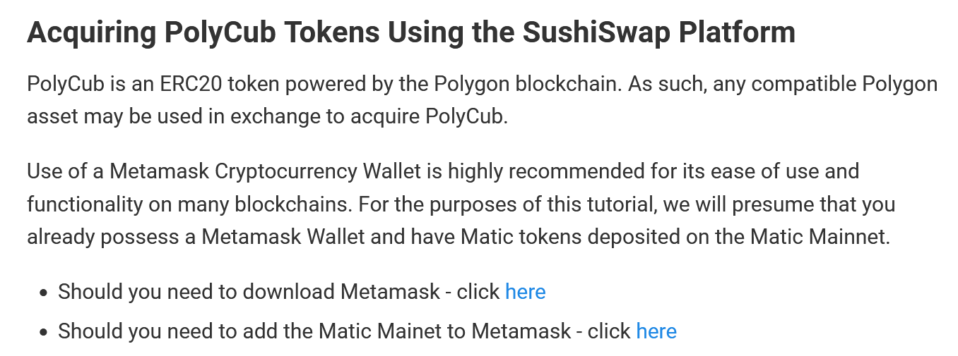 Metamask Matic