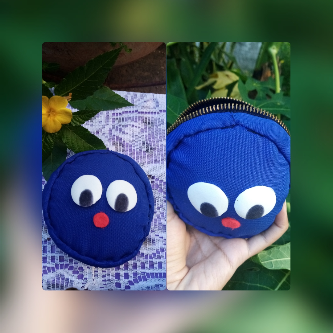 [ESP/ENG]Hermoso monedero de monstruo hecho a mano. // Beautiful handmade monster purse.