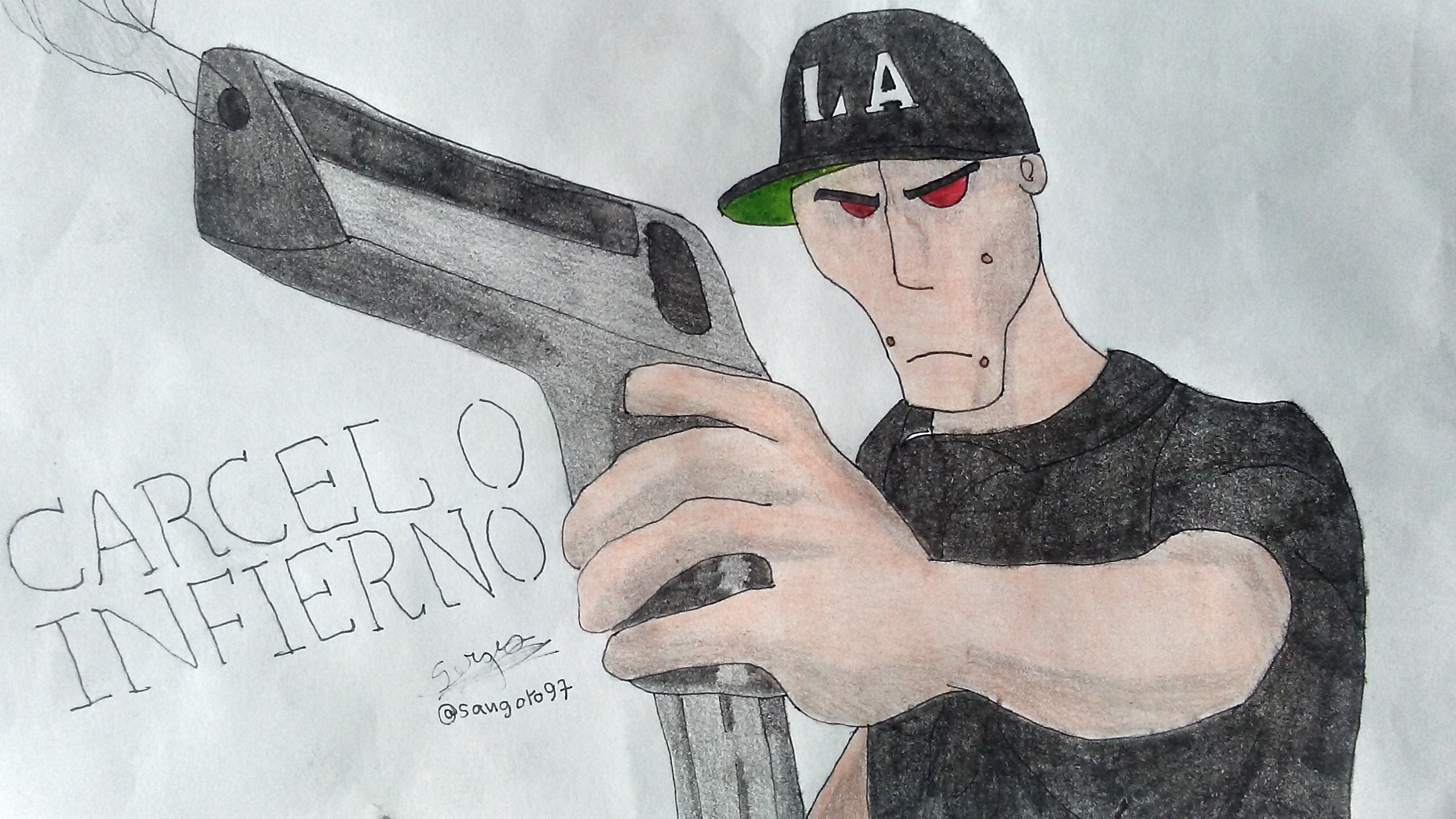 Dibujos carcel o infierno