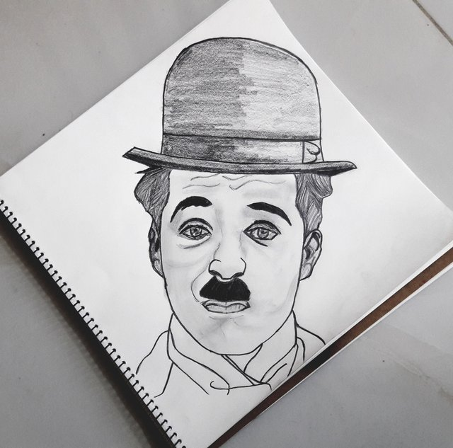 How To Draw Charlie Chaplin Step by Step Drawing Guide by Dawn  DragoArt