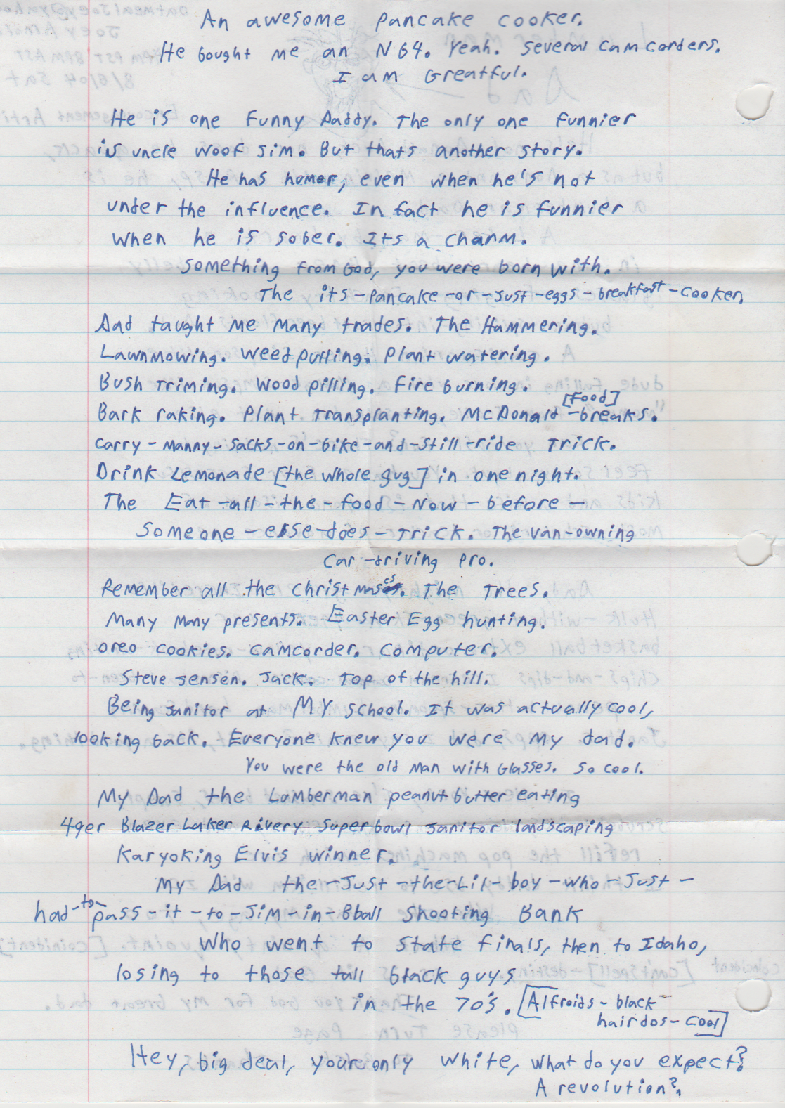 2004-08-06 - Friday - 08:00 PM ET - Joey Arnold Letter to Don Arnold-2 - Hello.png
