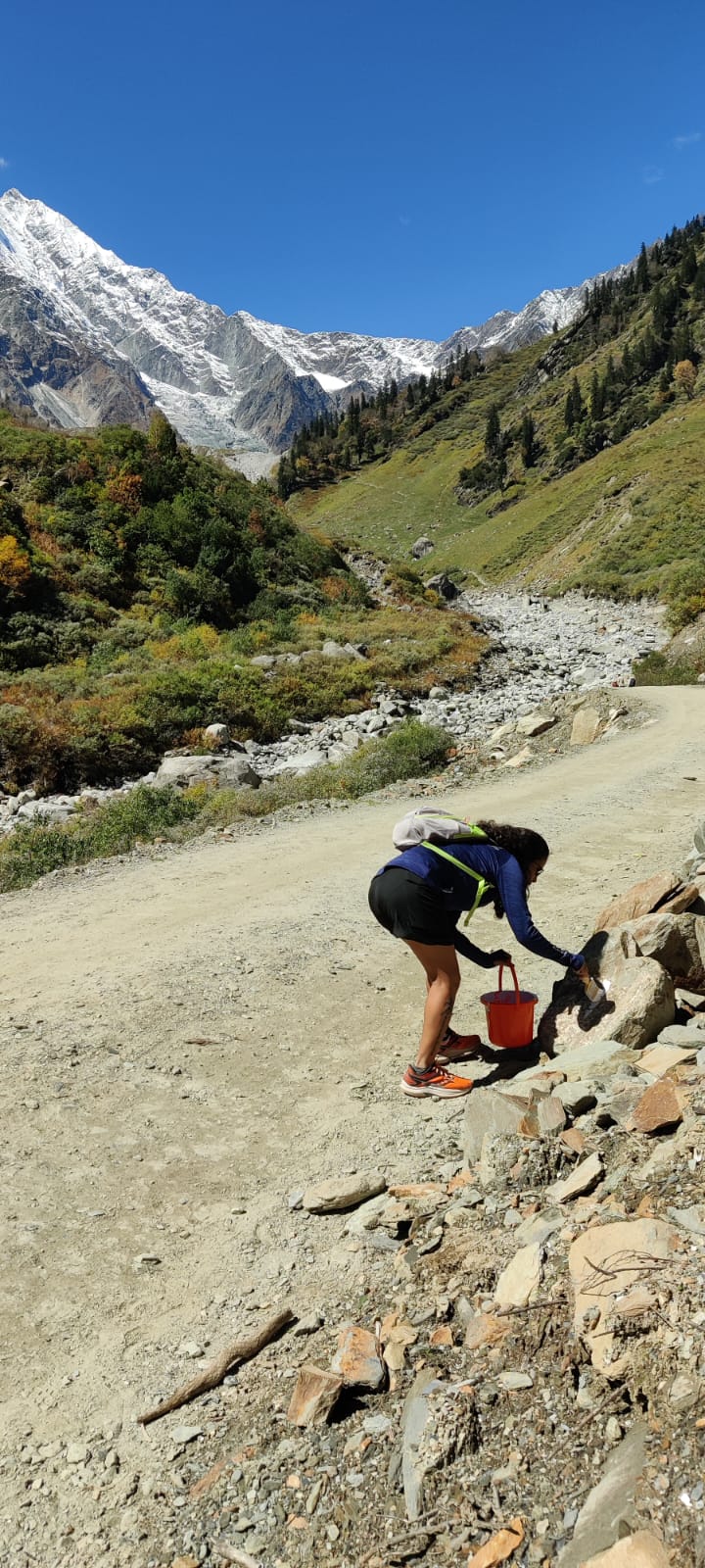 Friendship peak basecamp - Where Joy Meets Fear on the Trails (12795ft)