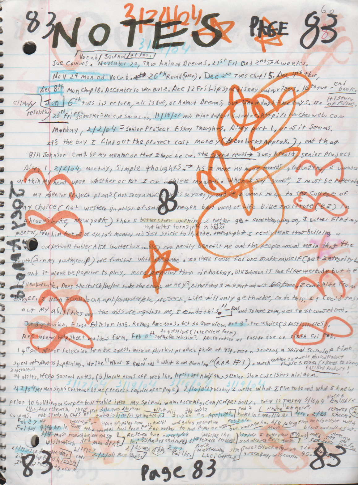 2004-01-29 - Thursday - Carpetball FGHS Senior Project Journal, Joey Arnold, Part 02, 96pages numbered, Notebook-81.png