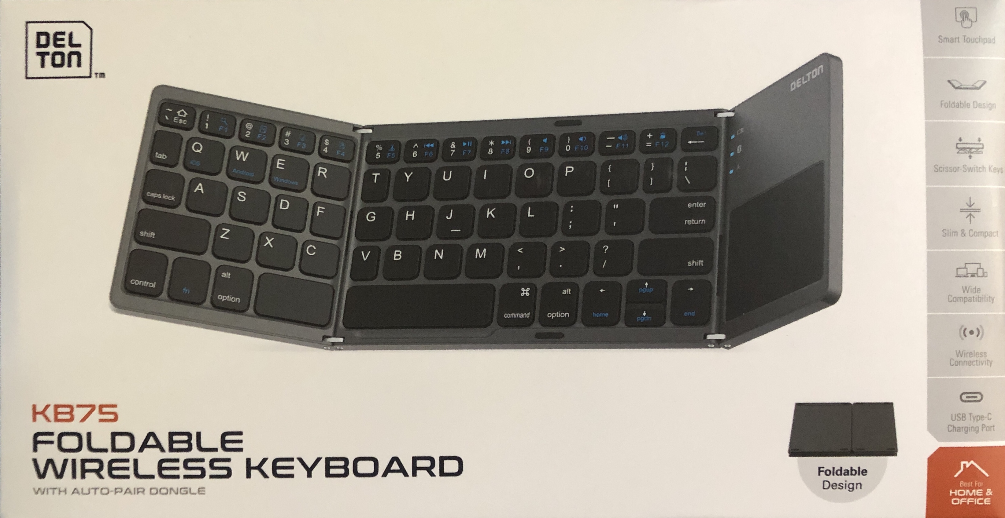 Delton KB75-KBF75-F75 Foldable Bluetooth Keyboard with Touchpad.JPG