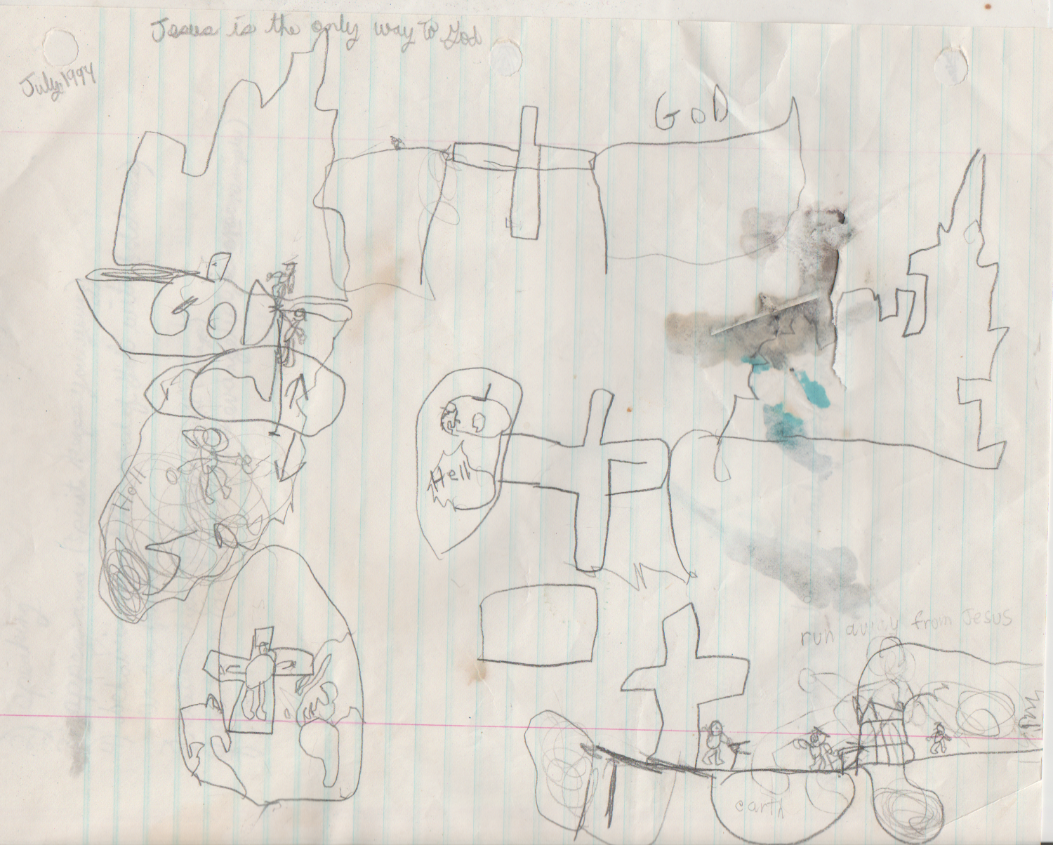 1994-07-14 - God, Christ, Cross, World, Billy Graham Track Like - Estimated Date - Stuck to Rick Math.png
