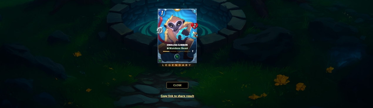 SPLINTERLANDS SOCIAL MEDIA CHALLENGE - SPENDING 100k GLINTS ON LEGENDARY DRAW, ULTIMATE AND MAJOR CHEST REWARDS 