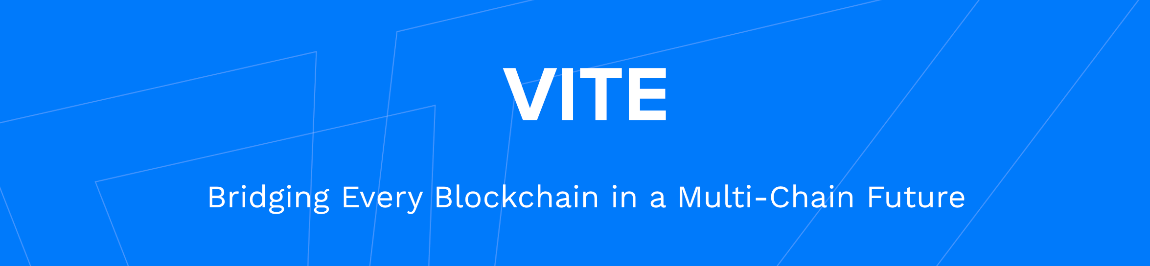 A banner for what is Vite?