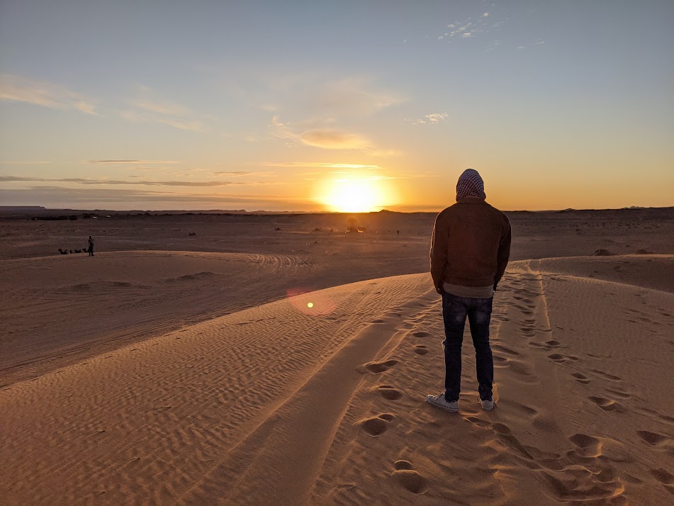 Riding Camels into the Sahara & Camping With the Berbers - Merzouga, Morocco