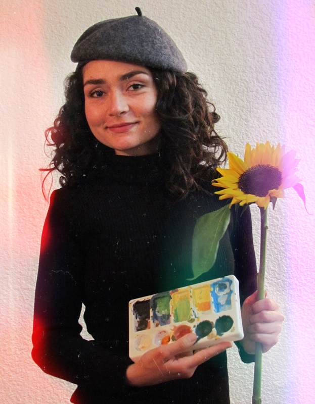 6 - Artista con girasol.jpg