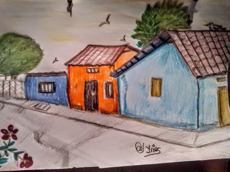 aupoman-scenery-drawing-rurality-bungalow | Scenery pencil d… | Flickr