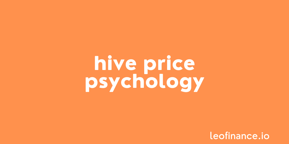 HIVE price psychology pondering.