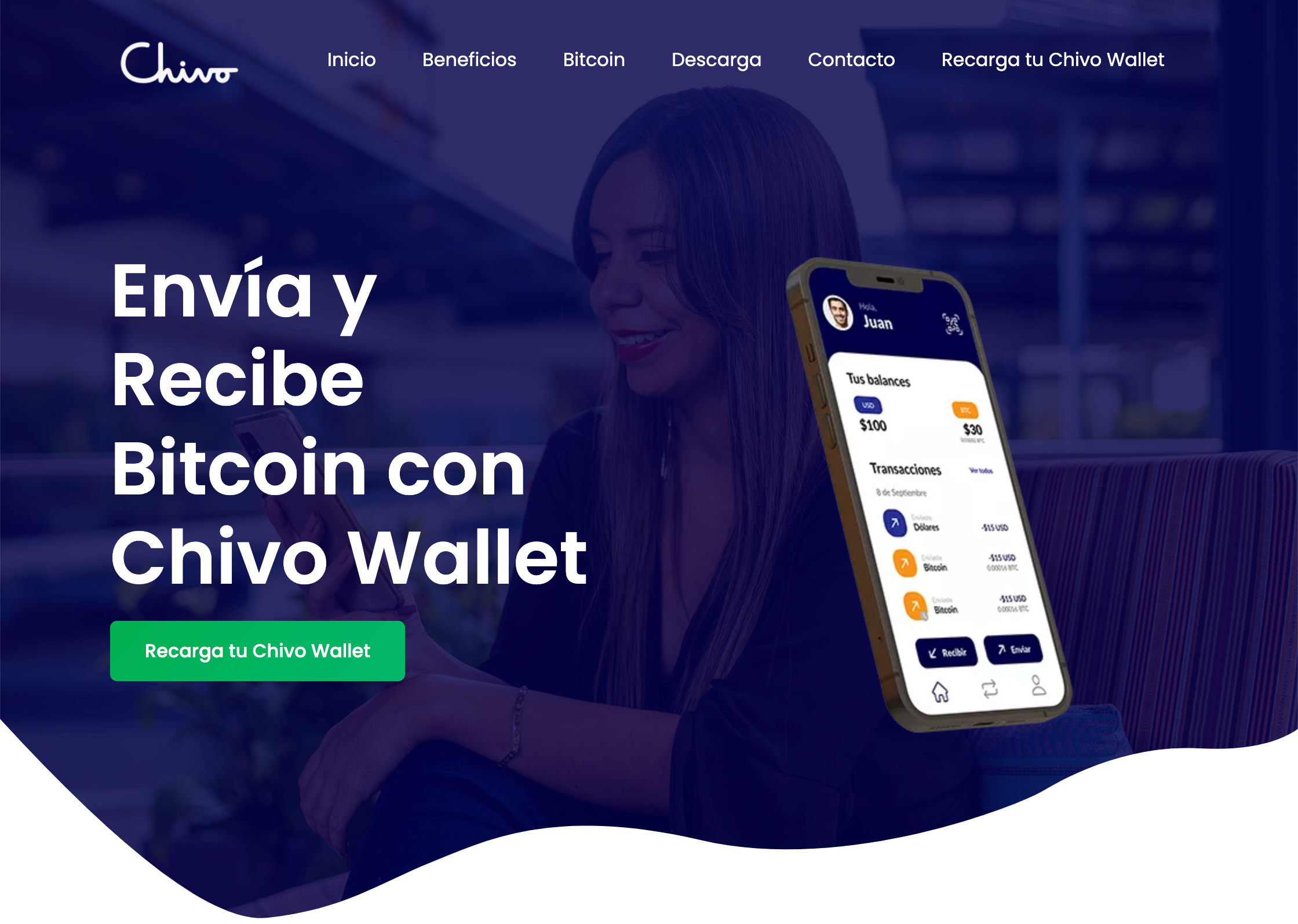 Chivo Wallet screen shot