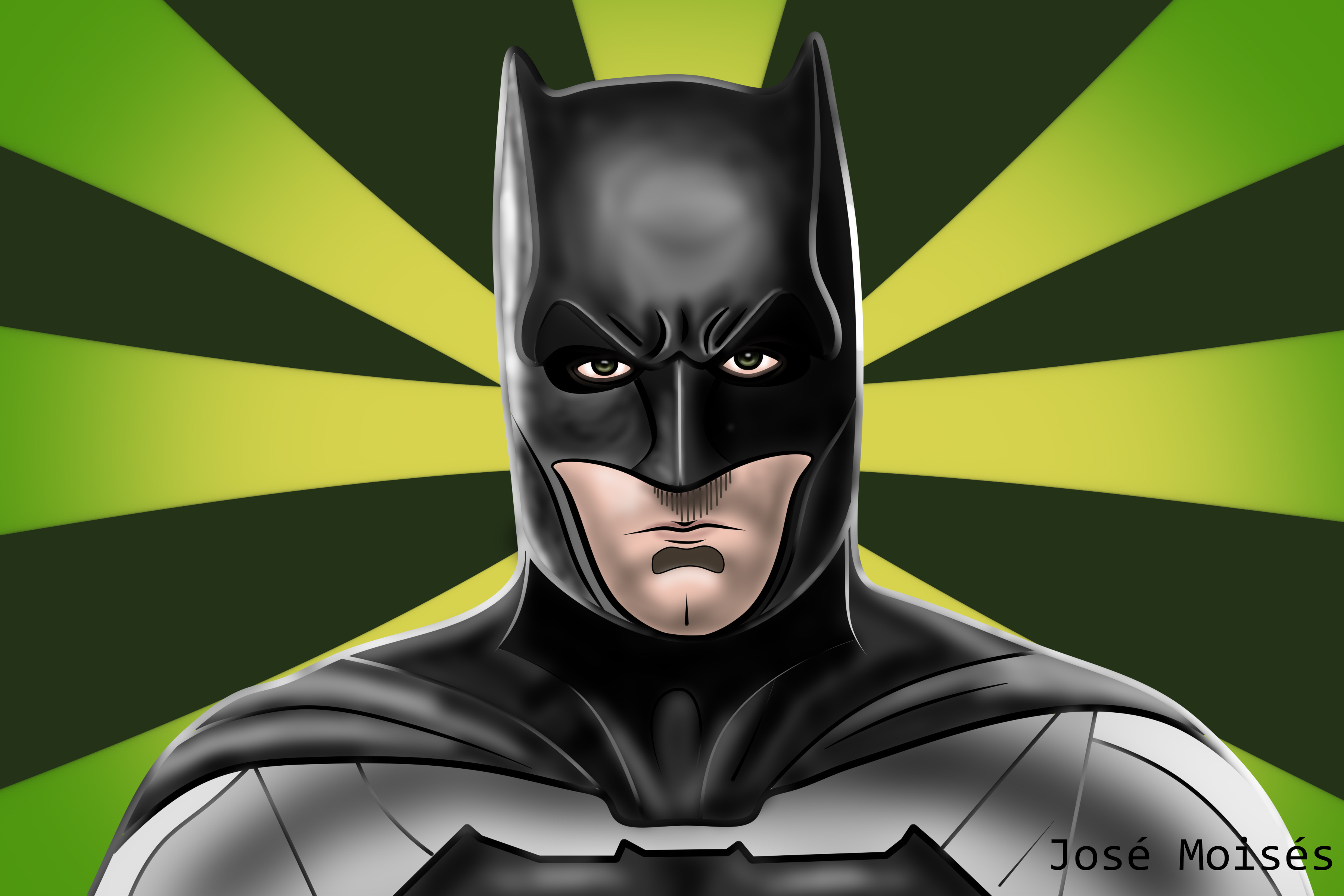 Digital drawing of Batman (Ben Affleck)... | PeakD