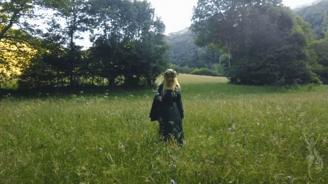 Priscilla Hernandez prerraphaelite romantic fairycore (3).gif