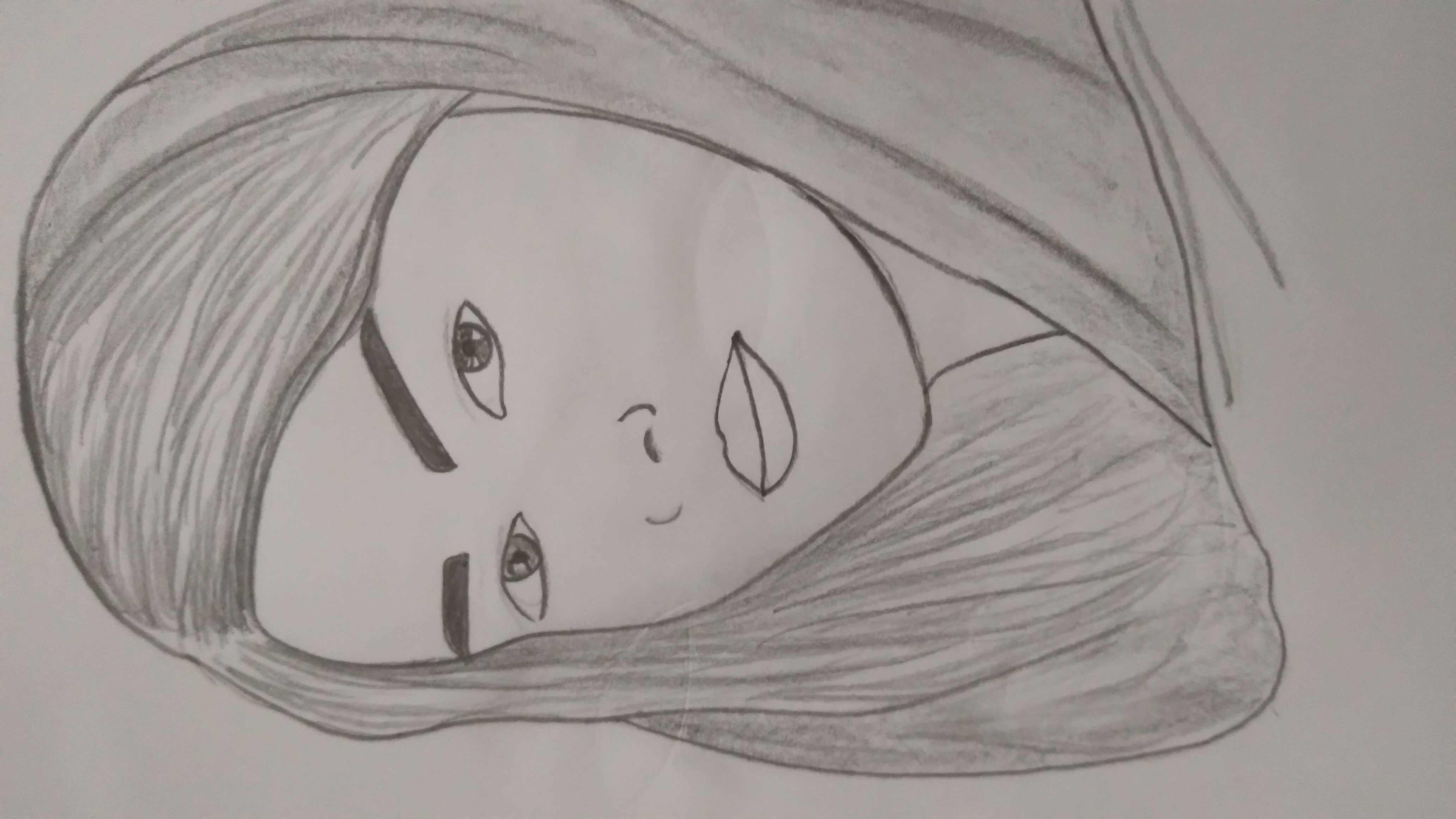 Premium Vector | Drawing sketch art of beautiful young woman hand drawing  illustration manga art comic sketch