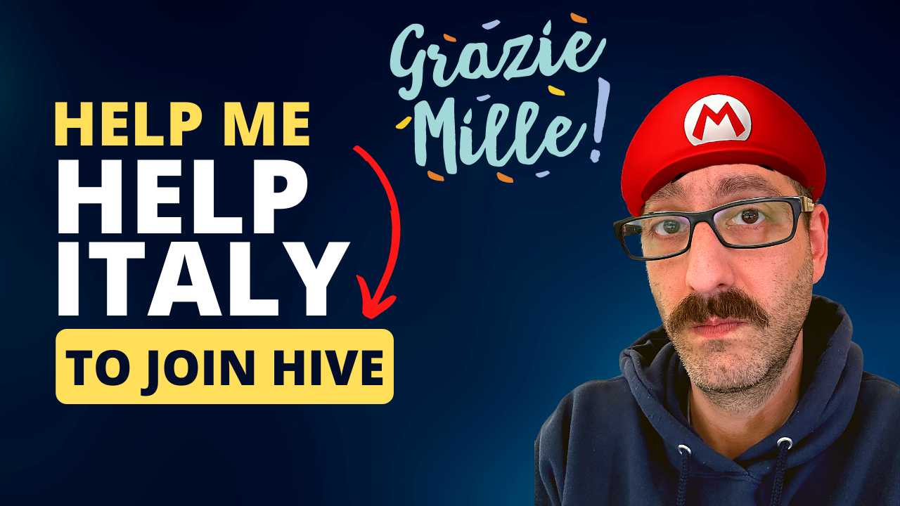 Helping Italy to join Hive!