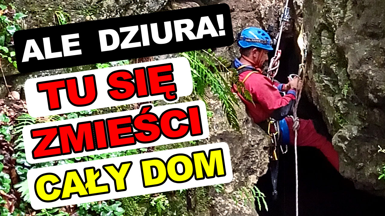  " "Jaskinia Urwista - ALE DZIURA - tu się zmieści cały dom - cave- caving - jaskinie-wspinaczka-grota-urbex-turystyka-jaskiniowa-wycieczki-po-jaskiniach-wspinaczka-grotołaz-speleologia.jpg""