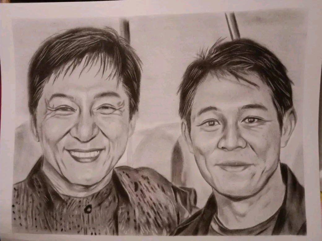 Jackie Chan Ball Pen Drawing  Portrait Drawing  YouTube