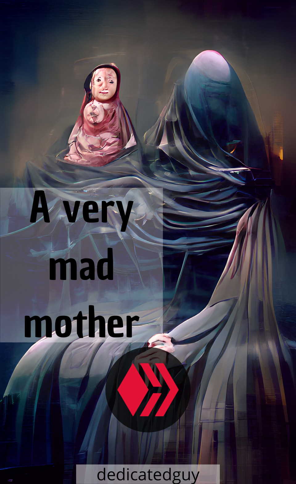 hive dedicatedguy story fiction historia ficcion art arte a very mad mother.png