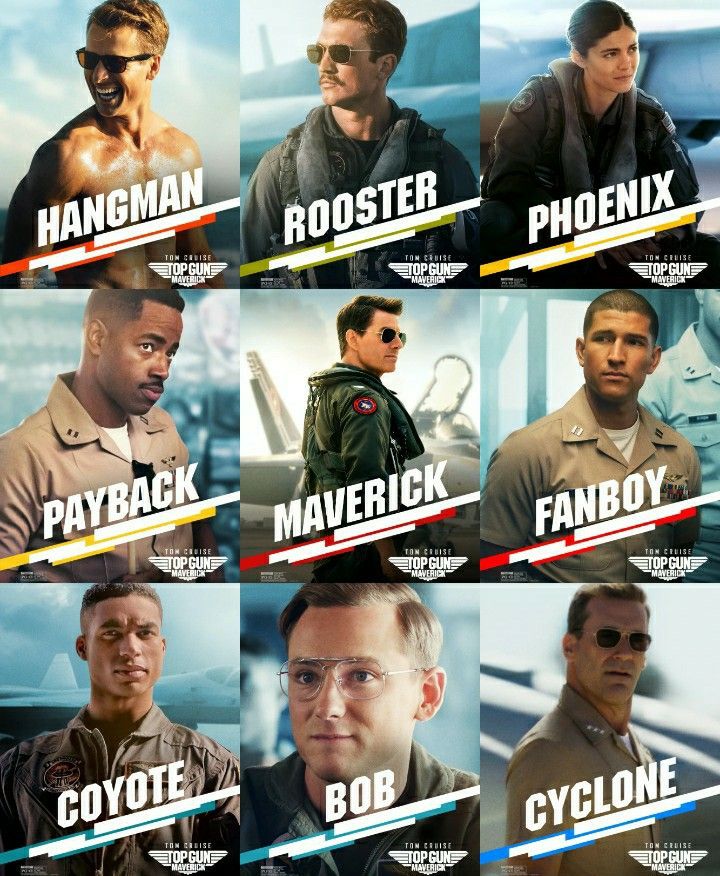 Top Gun Maverick Character Posters! 😎.jpg