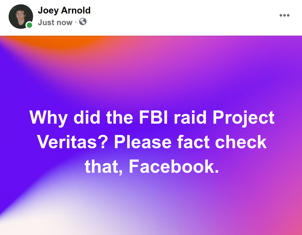Screenshot at 2021-11-05 21:40:20 Why did the FBI raid Project Veritas? Please fact check that, Facebook.png