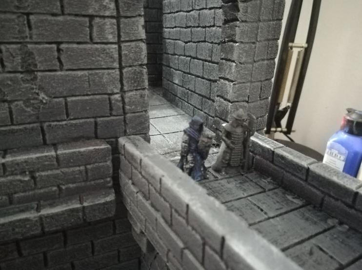 Building Basic 3in XPS foam Dungeon gaming Tiles for Dungeons & Dragons,  Warhammer, Pathfinder 