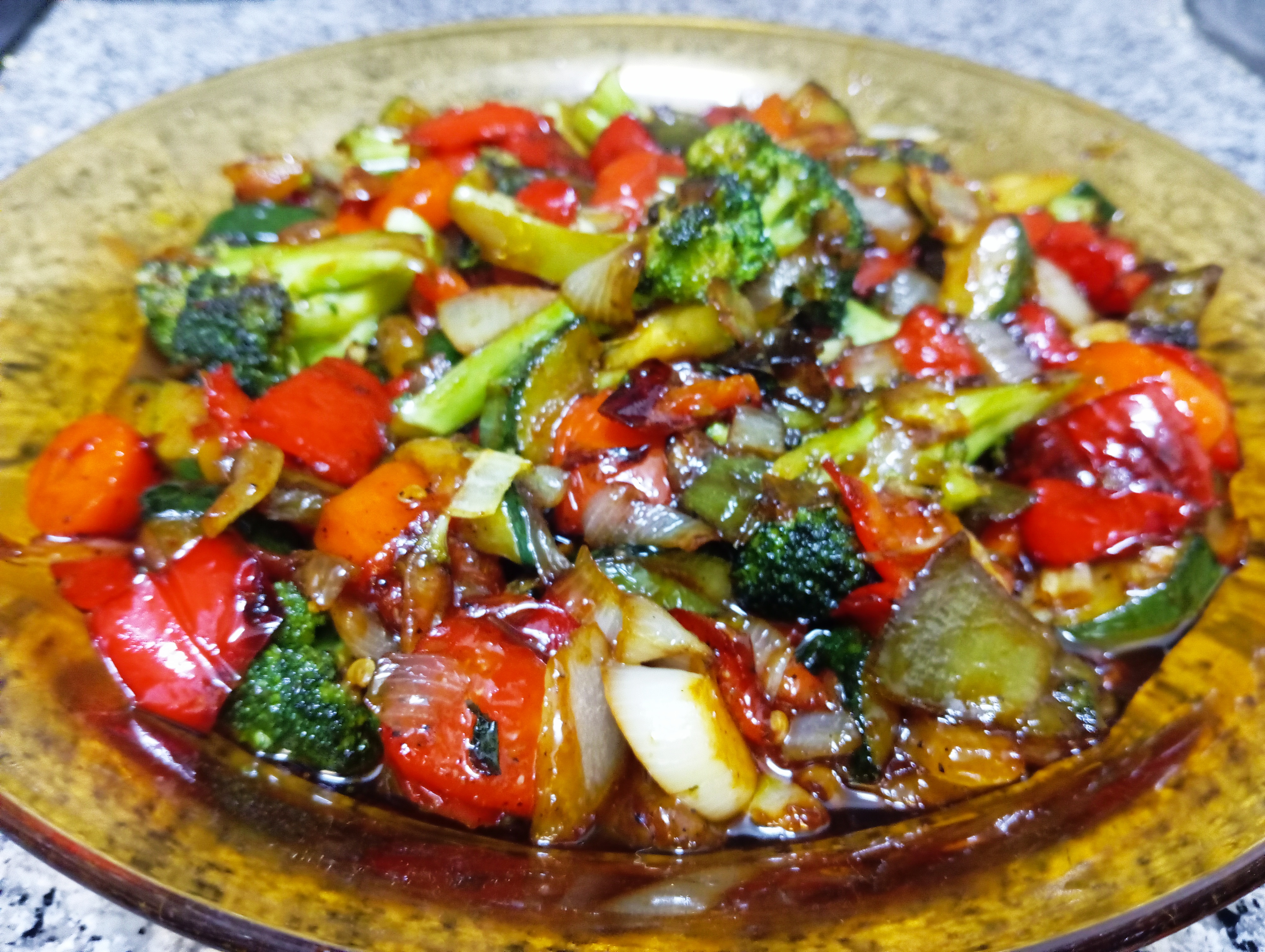 Salteado de Verduras - Con salsa Teriyaki