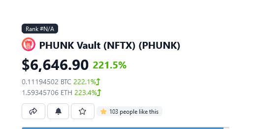 Screenshot 2021-11-17 at 11-36-14 PHUNK Vault (NFTX) (PHUNK) price today, chart, market cap news CoinGecko.png