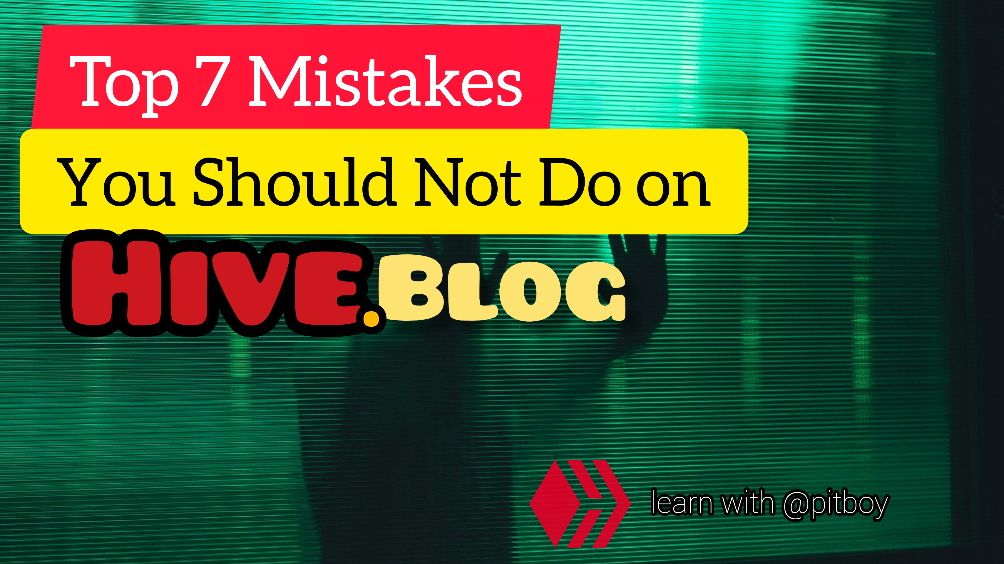 Mistakes you should not do on Hive blog