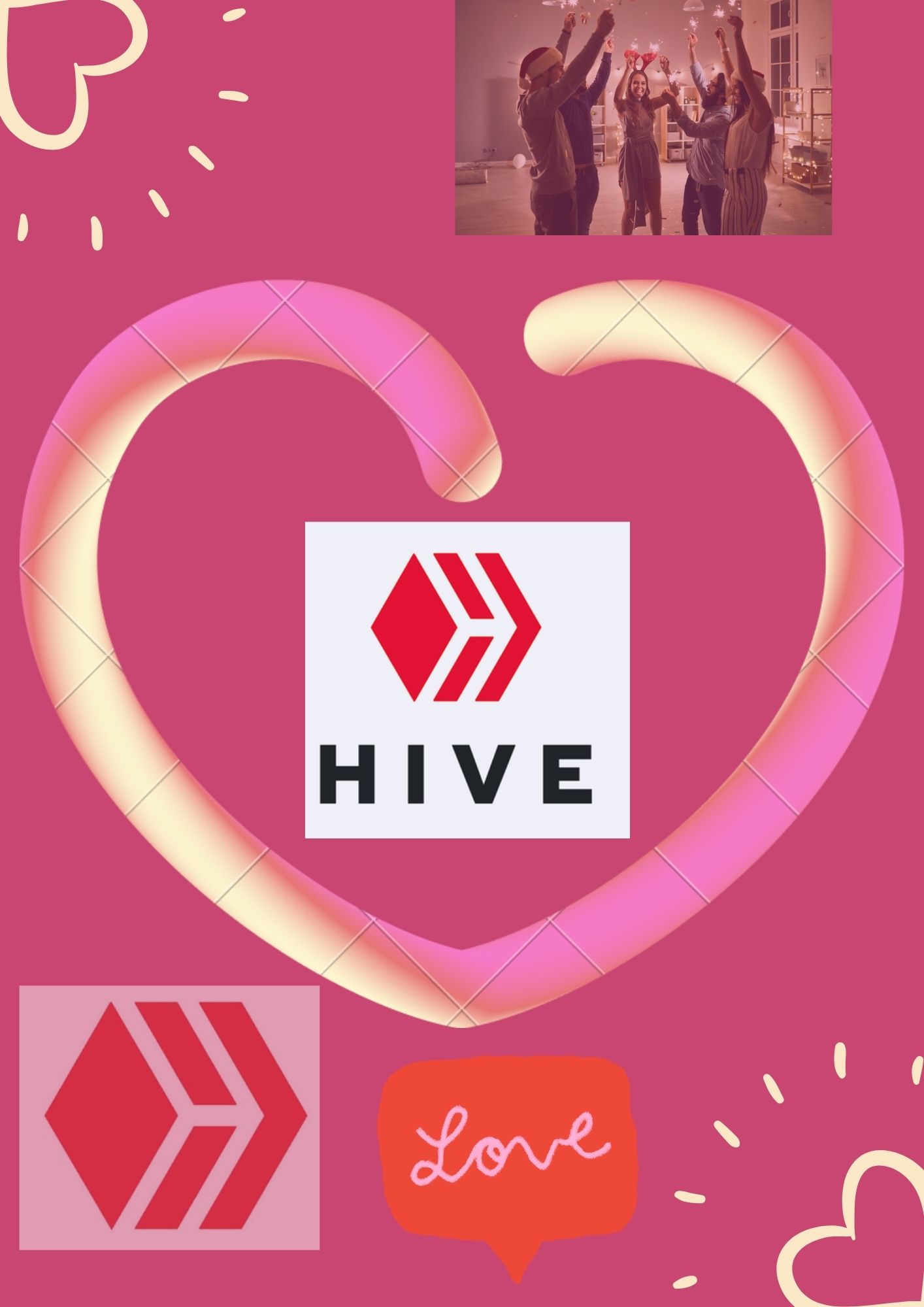 Love for HIVE,HIVE for Love! 💞💗