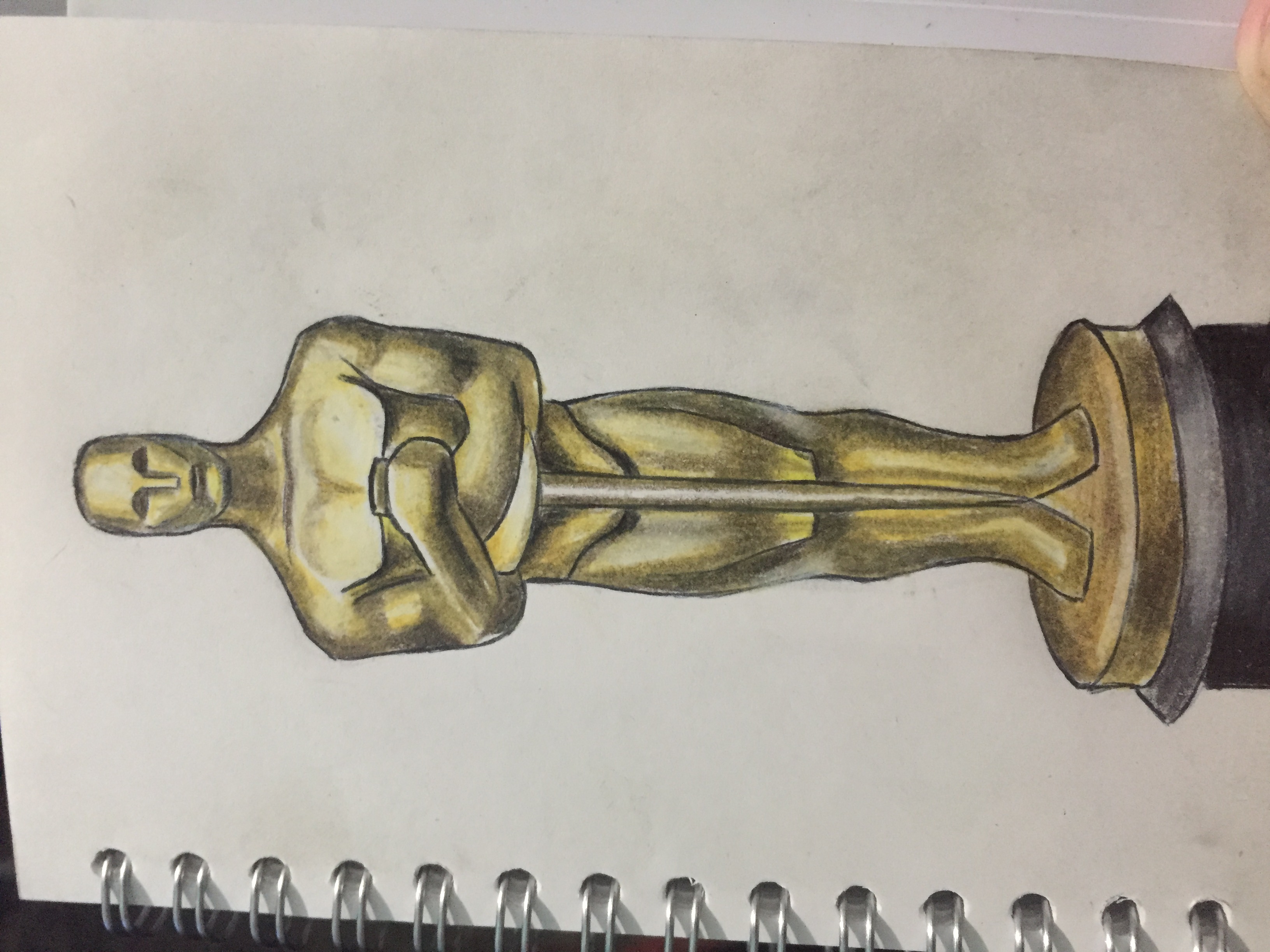 oscar award drawing