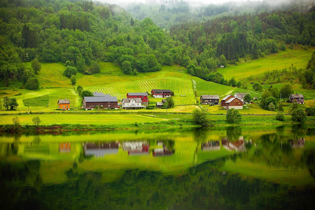 Peaceful Norwegian village.jpg