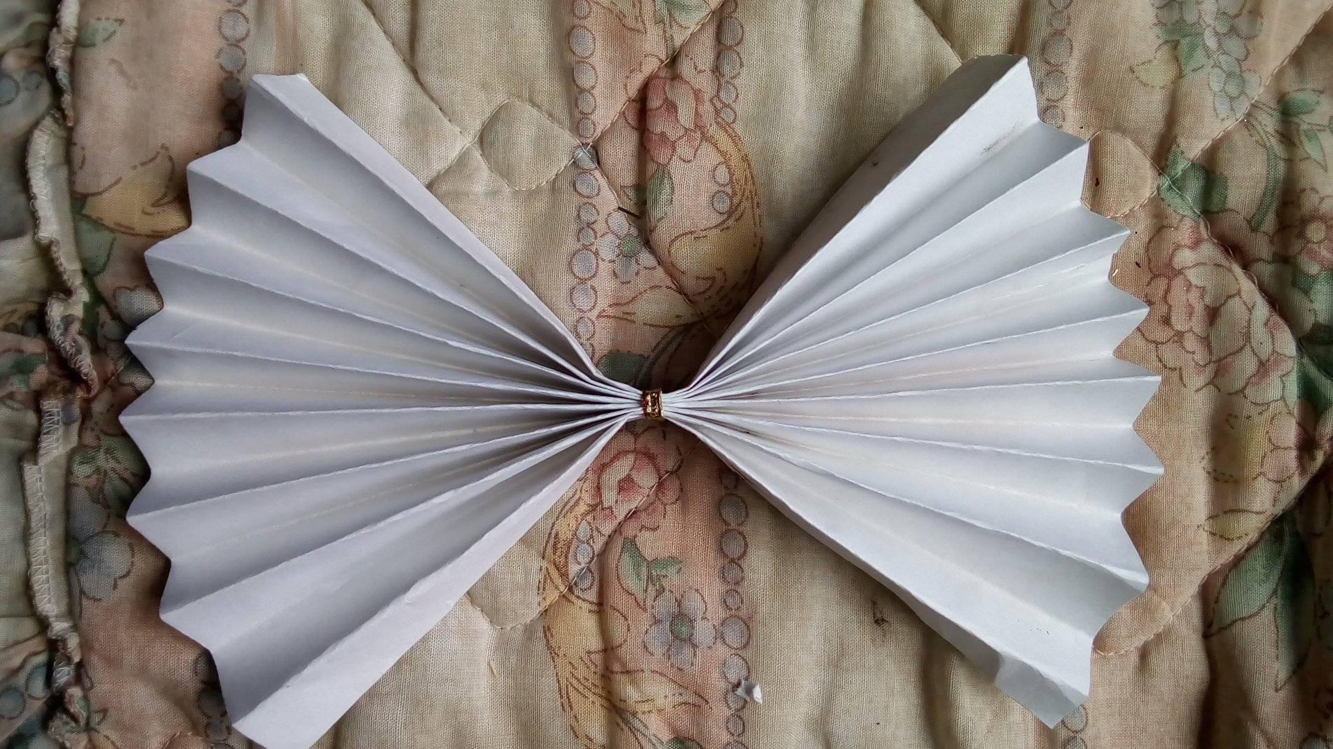 Pleated Paper Angel Ornament